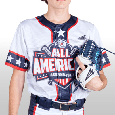 EXTRA Baseball Youth All-Americans Summer 2021 Custom HexaFlex Jersey #J9