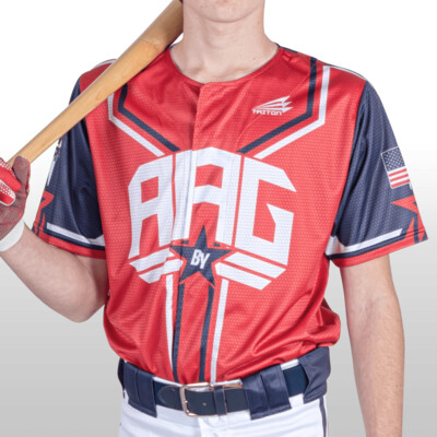 EXTRA Baseball Youth All-Americans Summer 2021 Custom HexaFlex Jersey #J11c