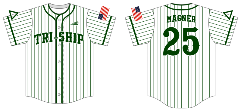TRI-SHIP Custom HexaFlex Baseball Jersey #J1
