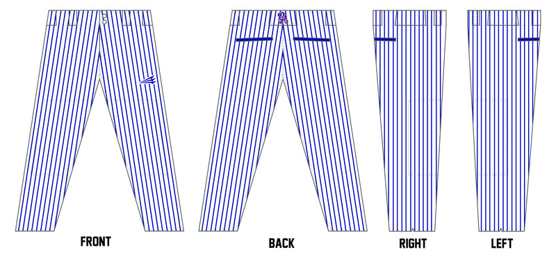 PA Playmakers Stacheman Elite Custom Long Baseball Pants #BP18A