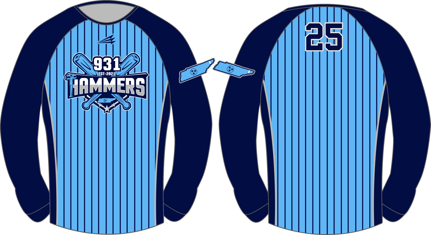 931 Hammers Custom Vulcan Pullover #VP1