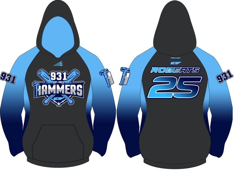 931 Hammers Custom Vulcan Hoodie #VH1