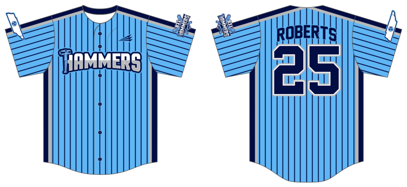 931 Hammers Custom Hexaflex Baseball Jersey #J5