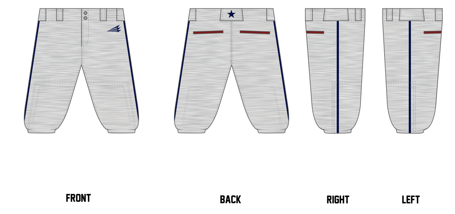 Valpo Stars Custom Knicker Baseball Pant #BP3