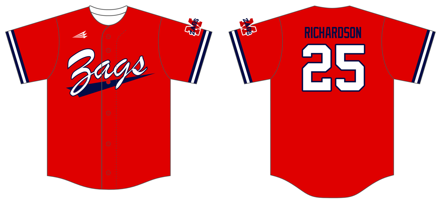 Montgomery Zags Custom HexaFlex Baseball Jersey #J1B