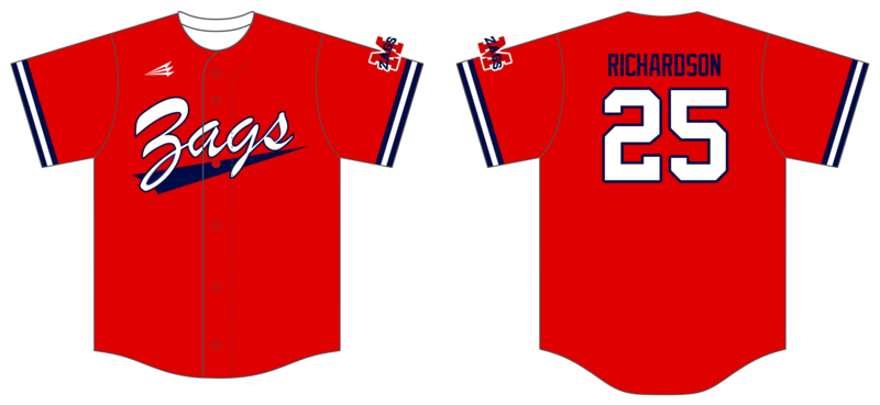 Montgomery Zags Custom HexaFlex Baseball Jersey #J1B