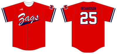 Montgomery Zags Custom HexaFlex Baseball Jersey #J1B