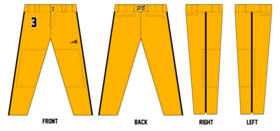 Prodigy Baseball Miami Stacheman Elite Custom Long Baseball Pants #BP6C