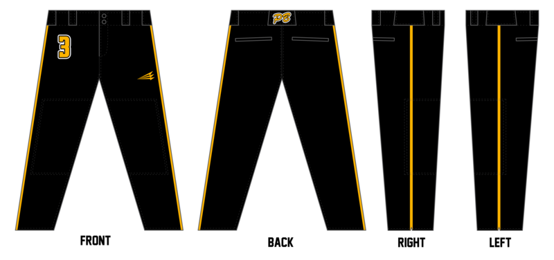 Prodigy Baseball Miami Stacheman Elite Custom Long Baseball Pants #BP9A
