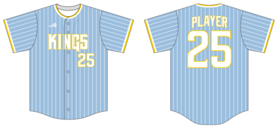 Indiana Kings Custom NanoDri Baseball Jersey #J4B