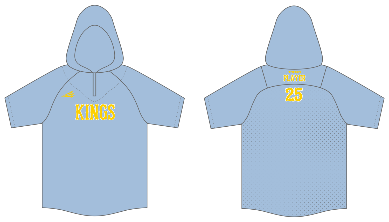 Indiana Kings Custom Batting Practice Jacket #BPJ1
