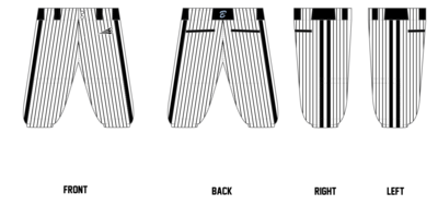GTX Bombers Custom Knickers Baseball Pant #BP1b