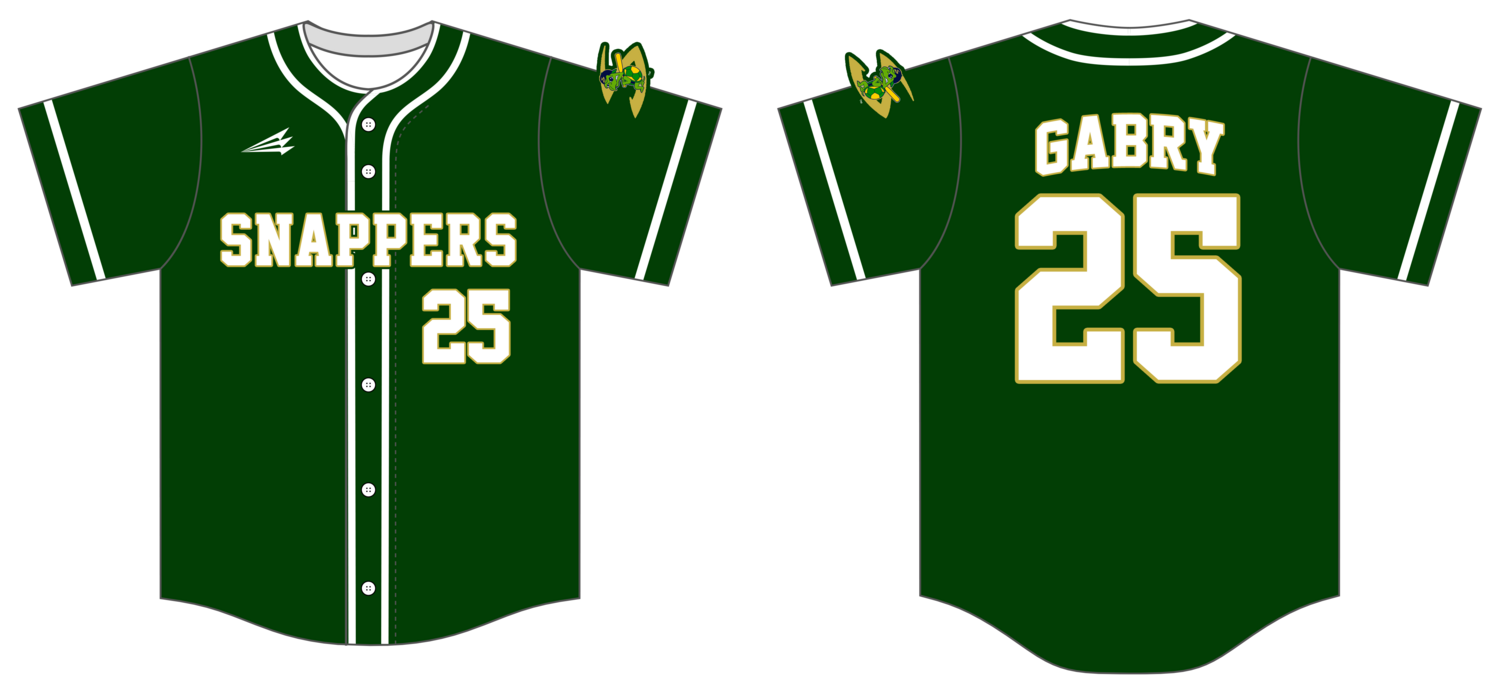 Snappers (Gabry) Custom HexaFlex Baseball Jersey #J4H