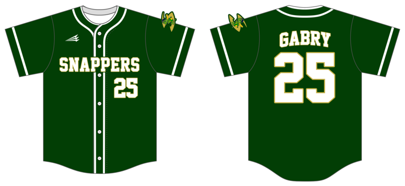 Snappers (Gabry) Custom HexaFlex Baseball Jersey #J4H