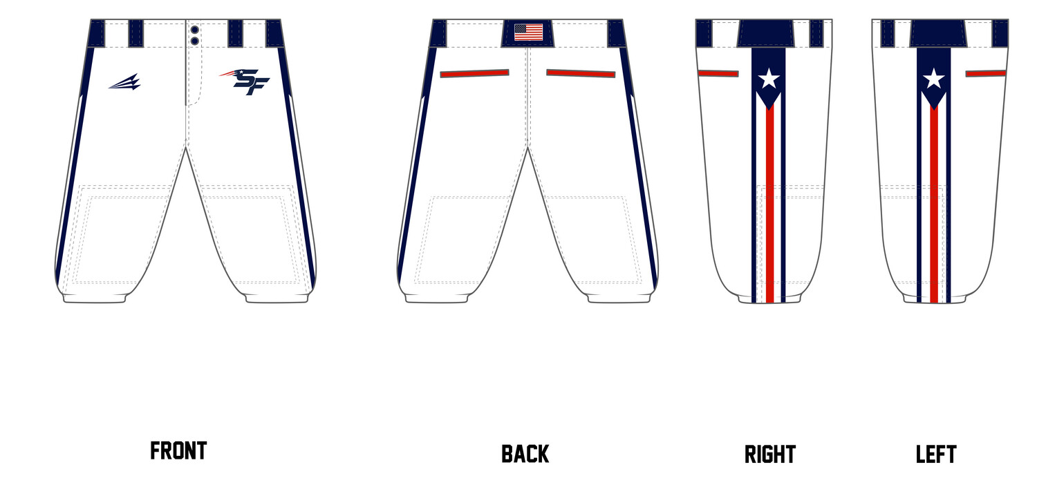 Southside Freedom Custom Knickers Baseball Pant #BP5B