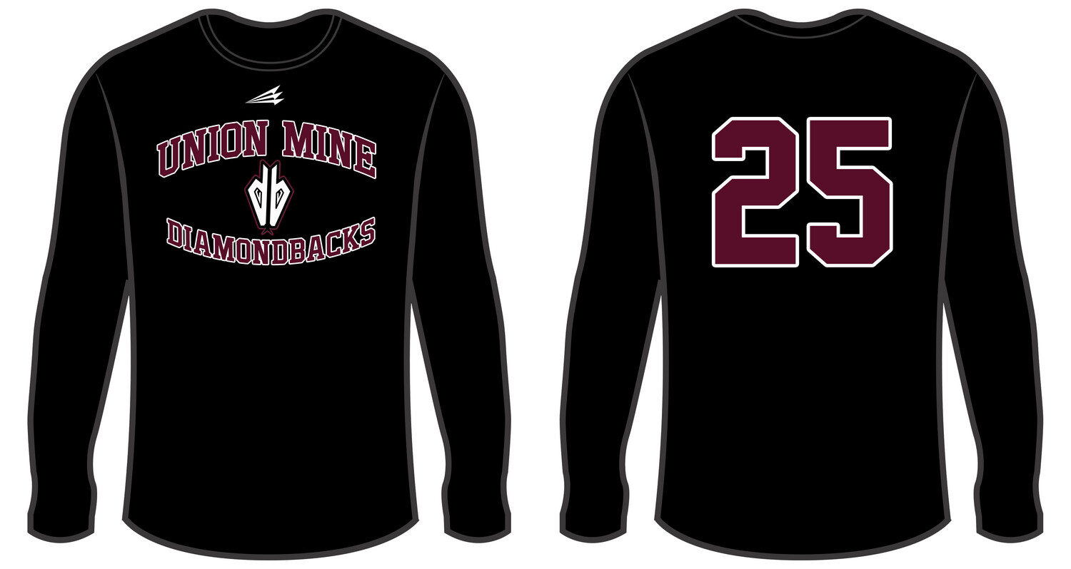 Union Mine Diamondbacks Custom HyperTee #HT1