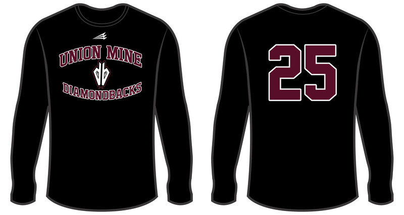 Union Mine Diamondbacks Custom HyperTee #HT1