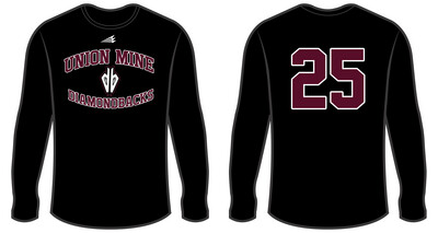 Union Mine Diamondbacks Custom HyperTee #HT1