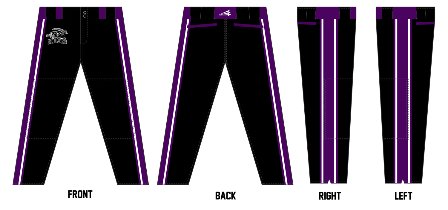 Texas Reapers Custom Relax Baseball Pant #BP2b