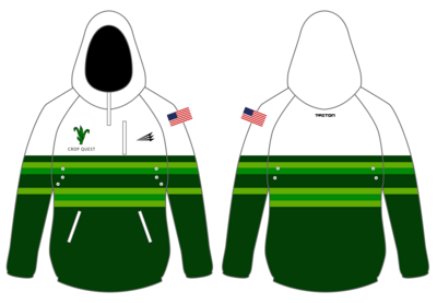 Crop Quest Custom Gladiator Hoodie #GH4