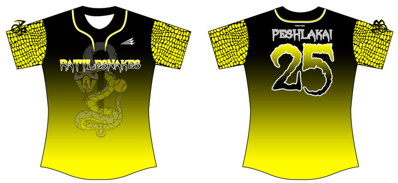 Albuquerque Rattlesnakes Custom NanoDri Softball Jersey #J2B