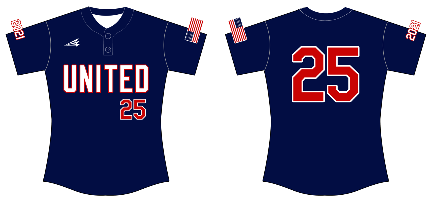 United Fastpitch Custom HexaFLex Softball Jersey #J15b
