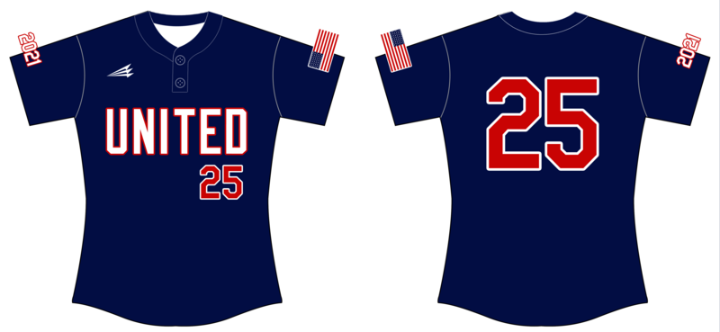 United Fastpitch Custom HexaFLex Softball Jersey #J15b