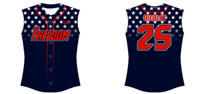 Busco Freedom Custom HexaFlex Softball Jersey #J3b