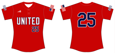 United Fastpitch Custom HexaFLex Softball Jersey #J16b