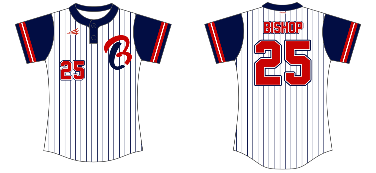 Lady Braves Custom HexaFlex Softball Jersey #J4b
