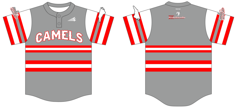 Camel City Fastpitch Custom HexaFlex Baseball Jersey #J12b
