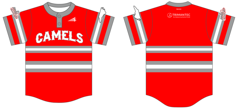 Camel City Fastpitch Custom HexaFlex Baseball Jersey #J13b