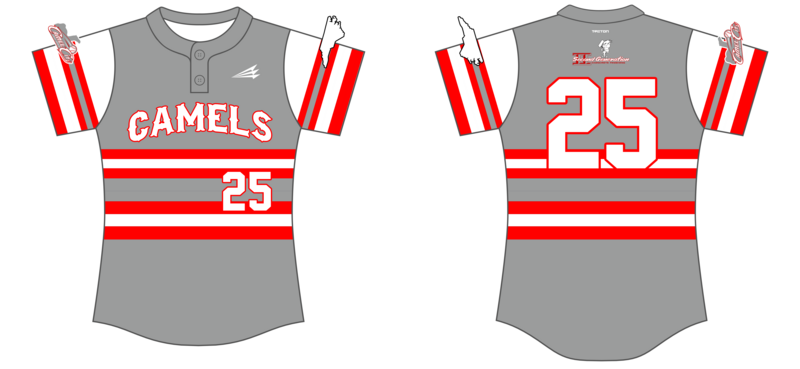 Camel City Fastpitch Custom HexaFlex Softball Jersey #J12a