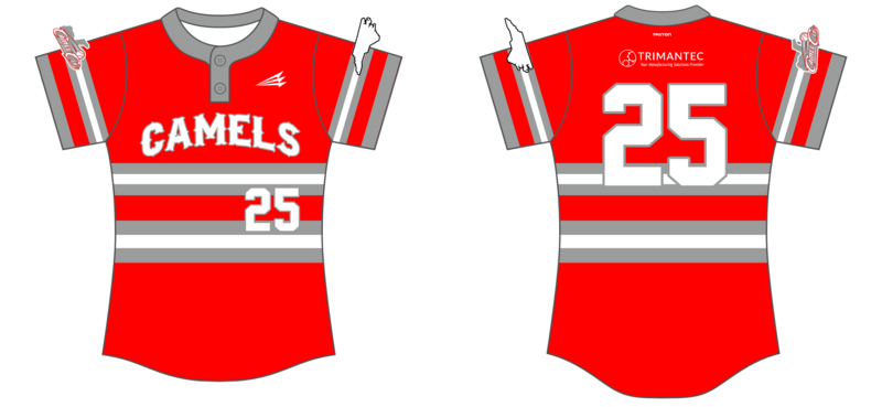 Camel City Fastpitch Custom HexaFlex Softball Jersey #J13a