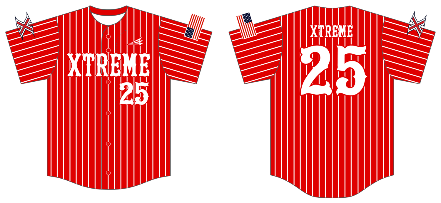 Xtreme Baseball Custom HexaFlex Baseball Jersey #J1F