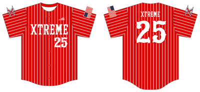 Xtreme Baseball Custom HexaFlex Baseball Jersey #J1F