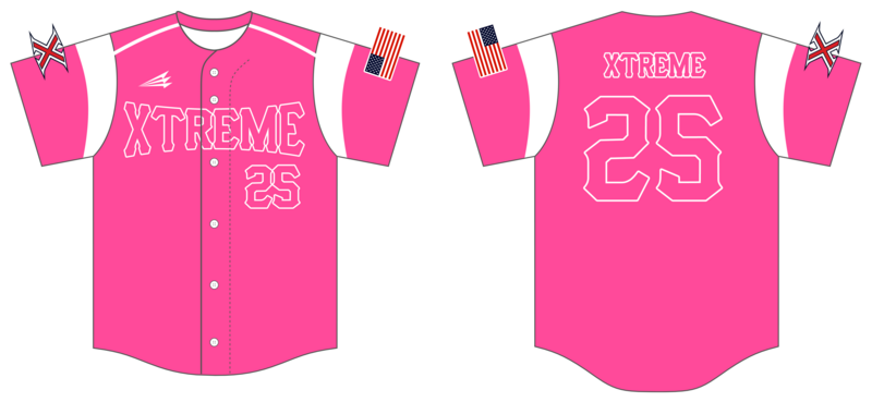 Xtreme Baseball Custom HexaFlex Baseball Jersey #J4J