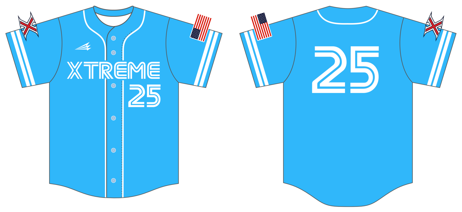 Xtreme Baseball Custom HexaFlex Baseball Jersey #J2C