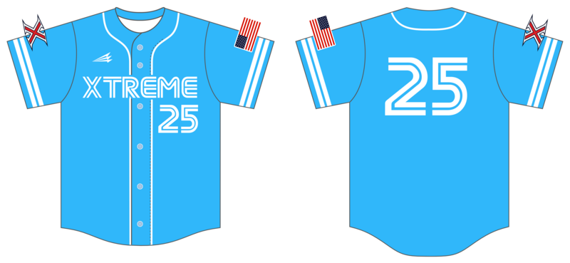 Xtreme Baseball Custom HexaFlex Baseball Jersey #J2C