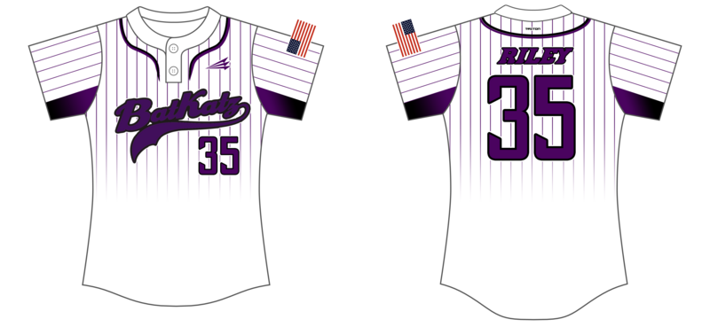 BATKATZ Custom NanoDri Softball Jersey #J1b