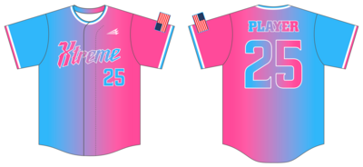 Xtreme Baseball Custom HexaFlex Baseball Jersey #J6