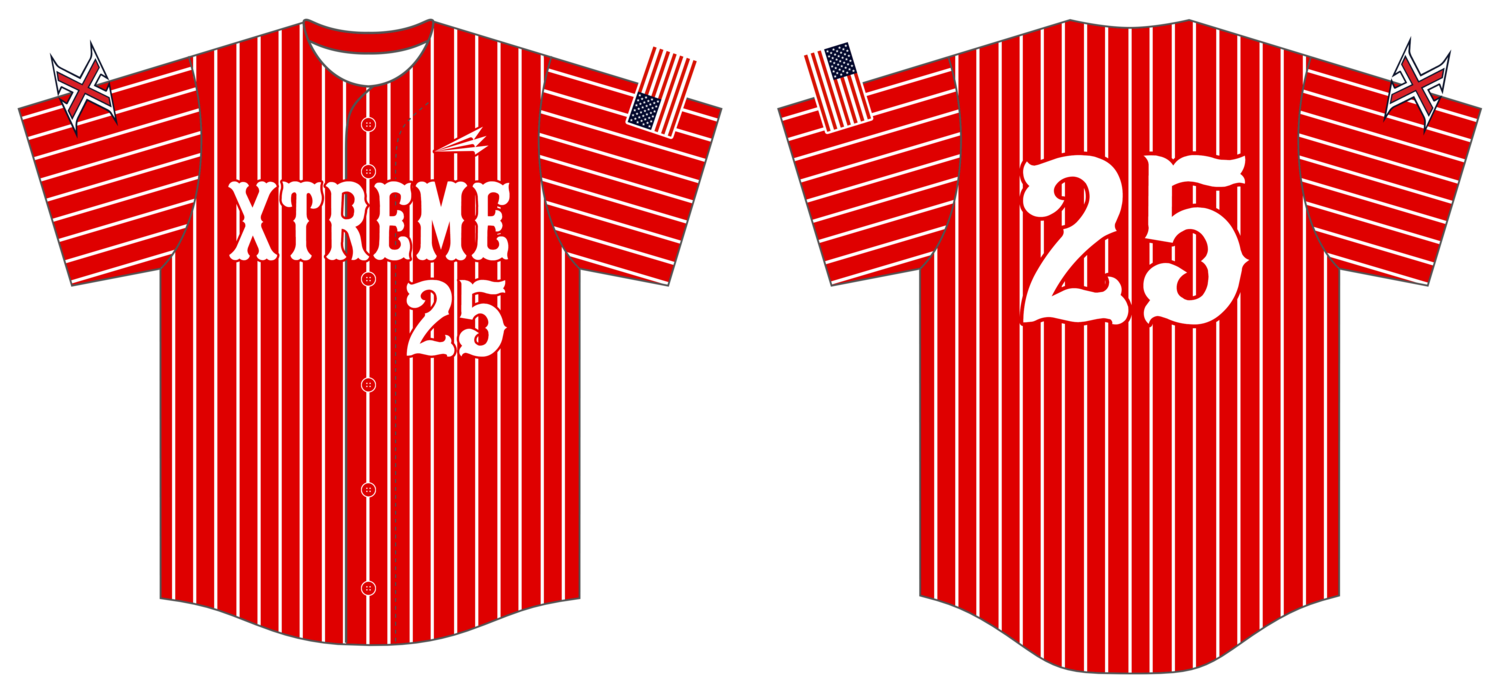 Xtreme Baseball Custom NanoDri Baseball Jersey #J1E