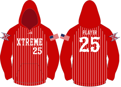 Xtreme Baseball Custom Vulcan Hoodie #VH2B
