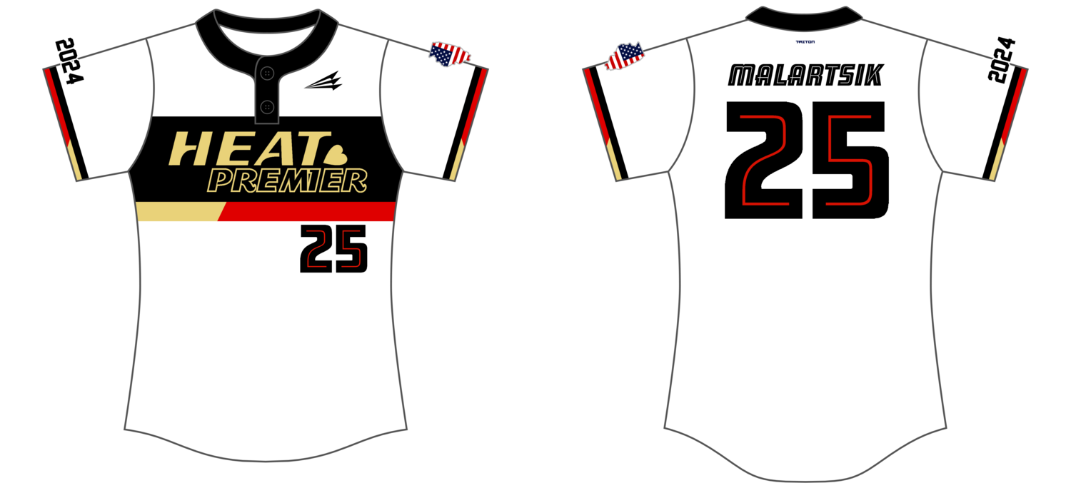 Heat Premier &#39;05 Custom HexaFlex Softball Jersey #J4B