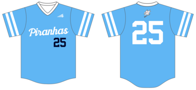 Piranhas Custom NanoDri Baseball Jersey #J40B