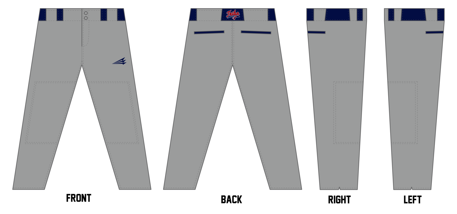 Tombigbee Tribe Stacheman Elite Custom Pro-Fit Baseball Pants #BP31C