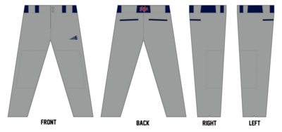 Tombigbee Tribe Stacheman Elite Custom Long Baseball Pants #BP31A