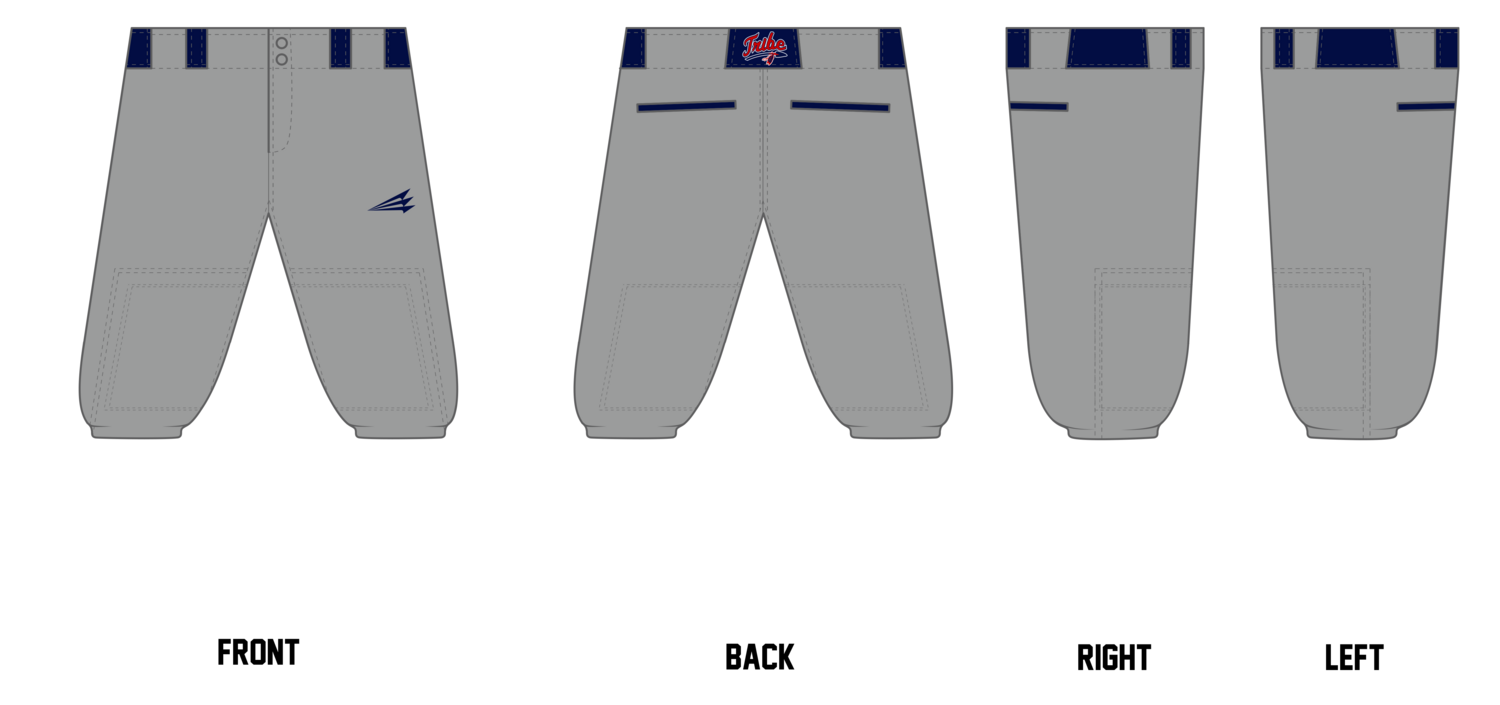 Tombigbee Tribe Stacheman Elite Custom Knicker Baseball Pants #BP31B