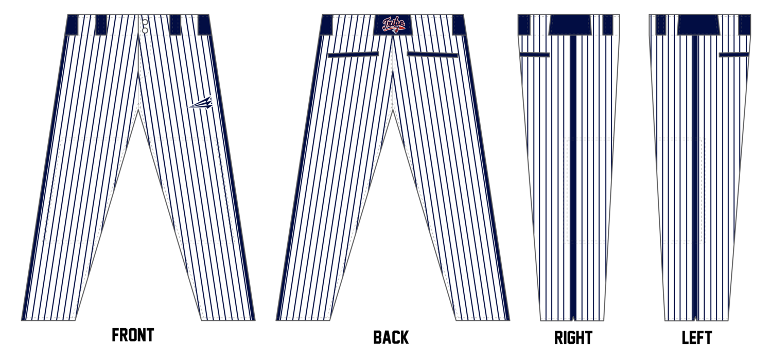 Tombigbee Tribe Stacheman Elite Custom Long Baseball Pants #BP32A