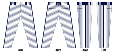Tombigbee Tribe Stacheman Elite Custom Long Baseball Pants #BP32A